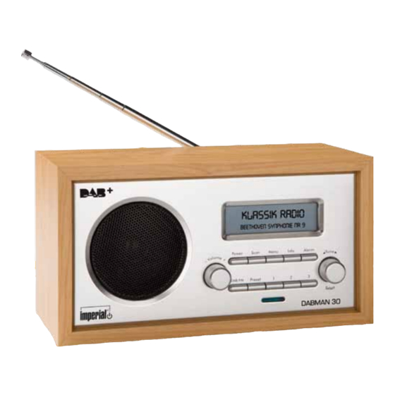 Imperial DABMAN 30 Operating Manual