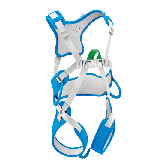 Petzl OUISTITI Junior Technical Notice