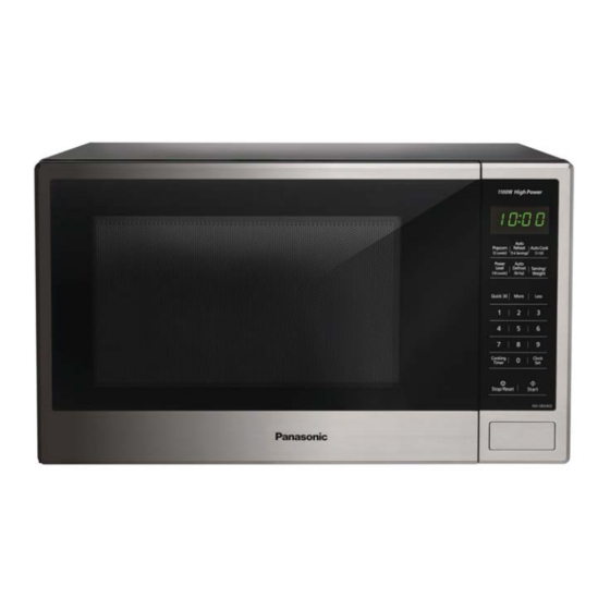 Panasonic NN-SB636W Owner's Manual