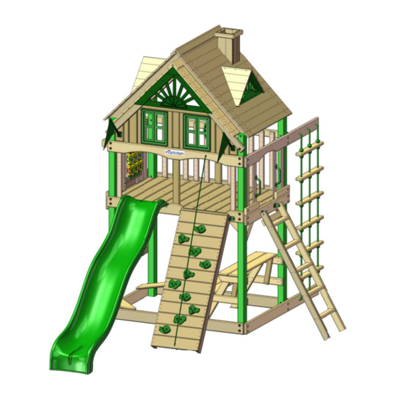PlayNation Play Systems Horizon Tower Treehouse 1500AWFNS Assembly Instructions Manual