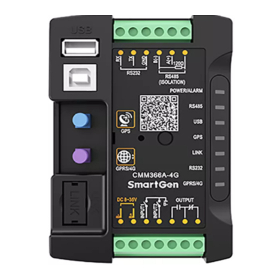 Smartgen CMM366A-4G Communication Manuals