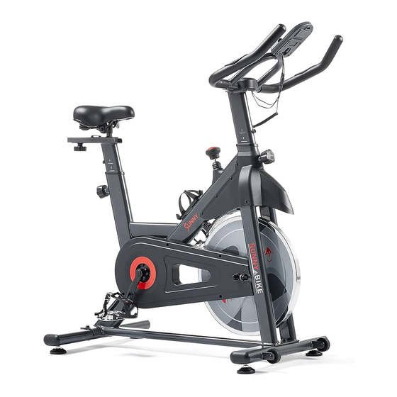 Sunny Health & Fitness SF-B122055 Cycle Manuals