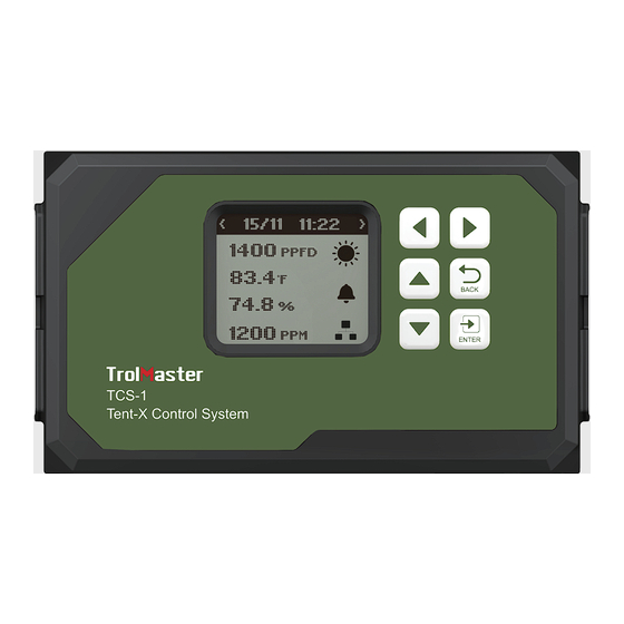 TrolMaster Tent-X Instructions Manual