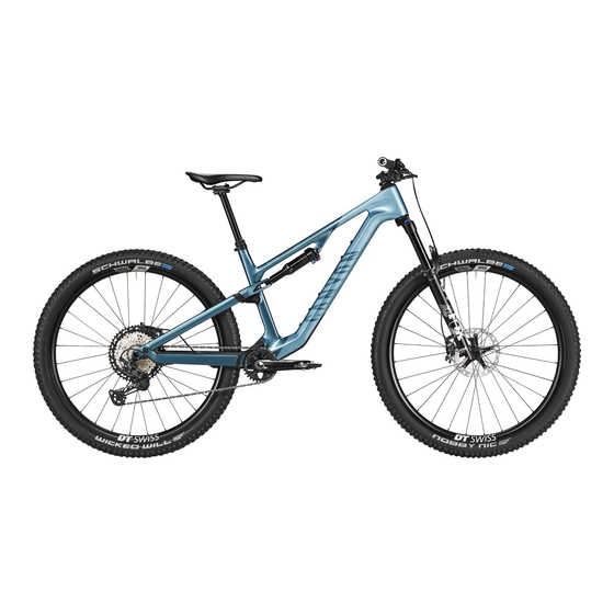 Canyon NEURON CF M119 Quick Start Manual