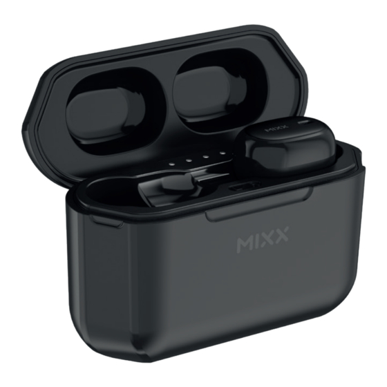 Mixx StreamBuds Mini 1 Quick Start Manual