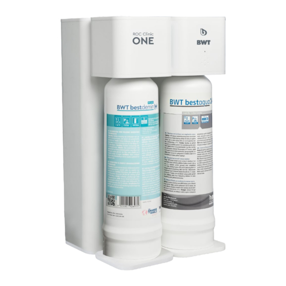 BWT ROC Clinic One Installation Manual