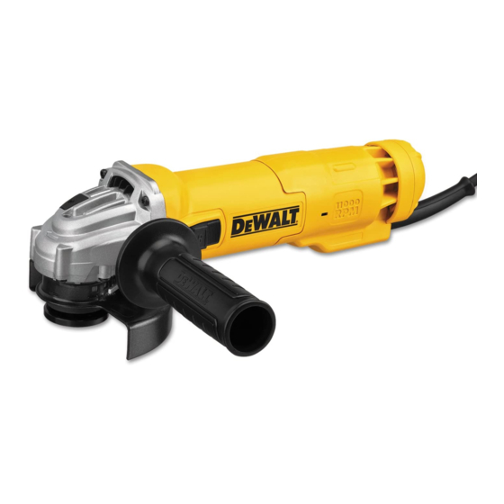 DeWalt DWE4212 Instruction Manual