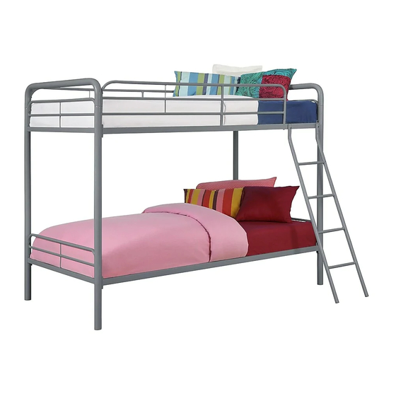 DHP 5417096 Metal Bunk Bed Manuals