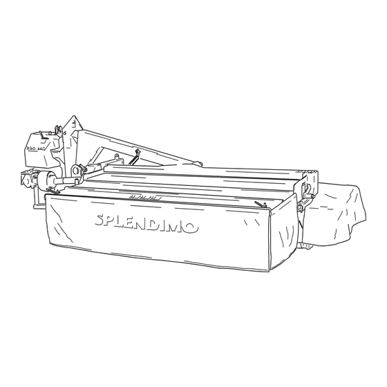 LELY Splendimo 320 MC Operator's Manual