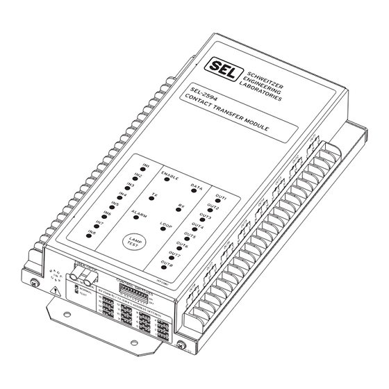 Schweitzer Engineering Laboratories SEL-2594 Instruction Manual