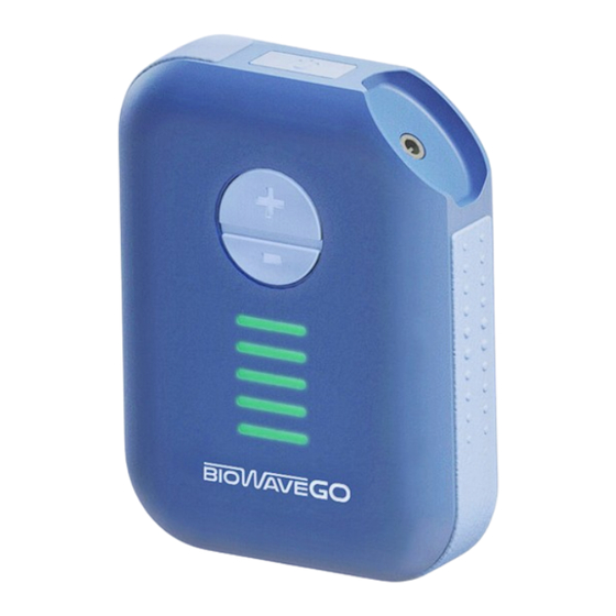 Biowave BioWaveGO Pain Relief Device Manuals
