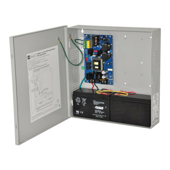 Altronix AL600X220 Series Installation Manual