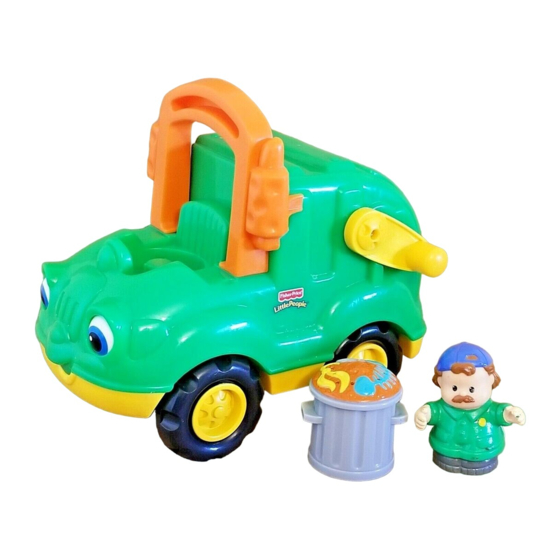 Fisher-Price LittlePeople Clanky the Garbage Truck Manual