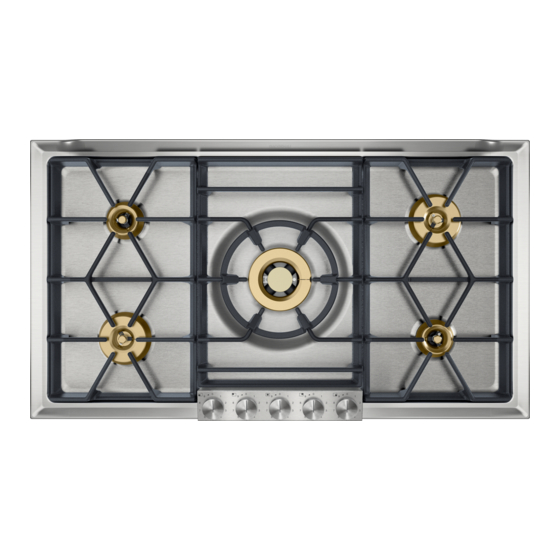 Gaggenau VG295150F Installation Instructions Manual