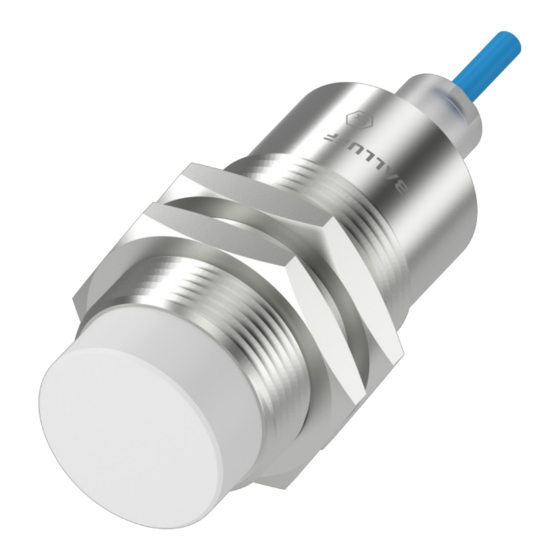 Balluff BES M30EH2-GNX15F-BT02-X03 Manuals