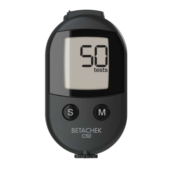 NDP Betachek C50 Quick Start Manual