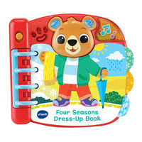 VTech Four Seasons Dress-Up Book Instruction Manual