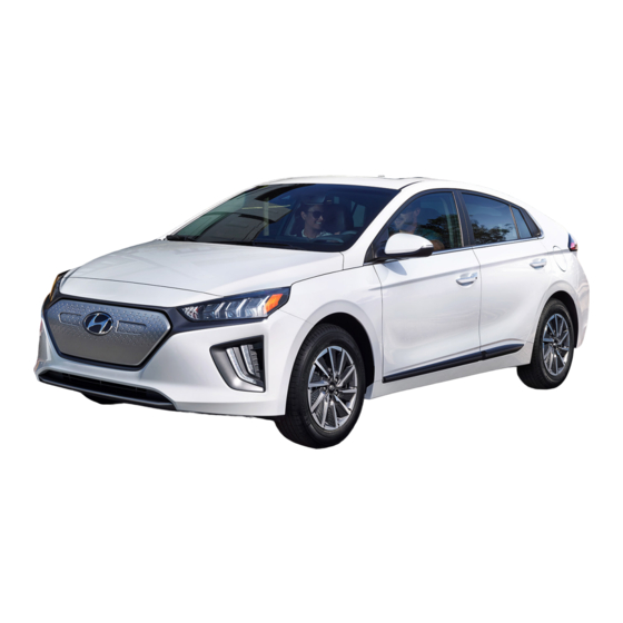 Hyundai IONIQ ELECTRIC 2021 Manuals