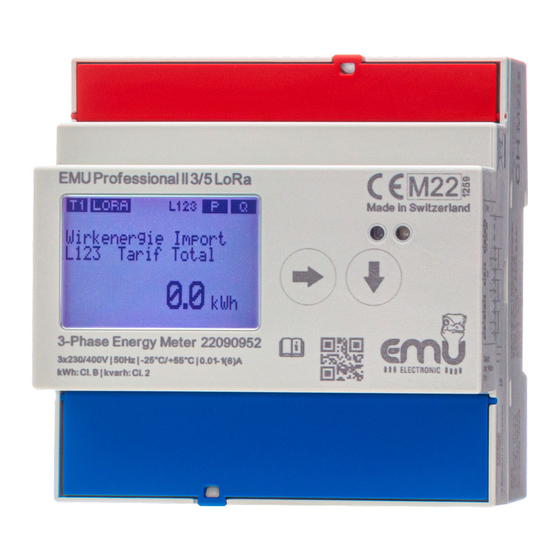 EMU Professional II Quick Start Manual
