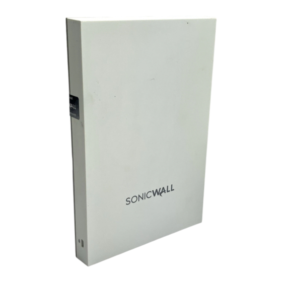 SonicWALL SonicWave 224w Safety And Regulatory Reference Manual