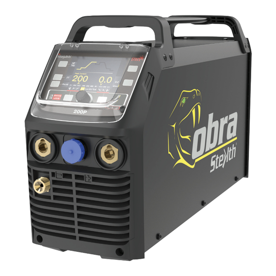 SWP Stealth Cobra TIG 200 P Operator's Manual