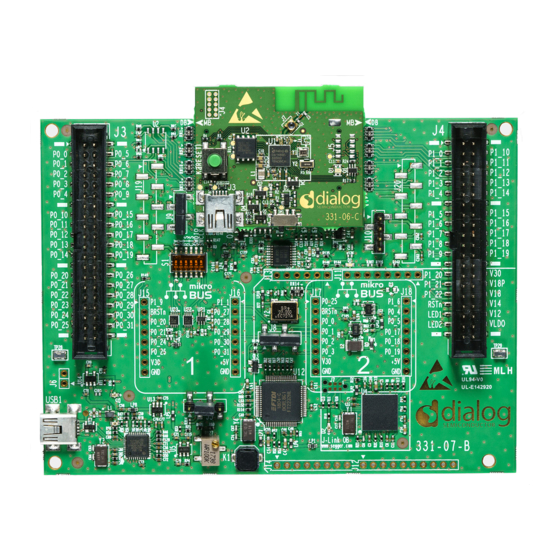 Dialog Semiconductor DA14695 ProDK User Manual