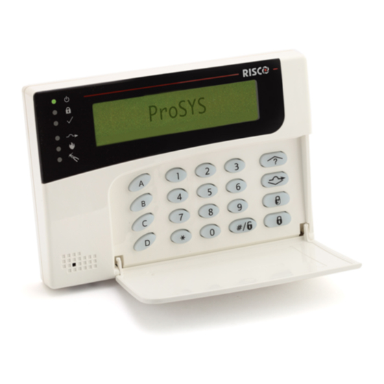 Risco ProSYS series Programming Manual
