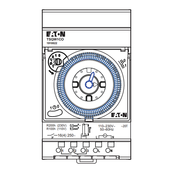 Eaton TSQW1CO Quick Start Manual