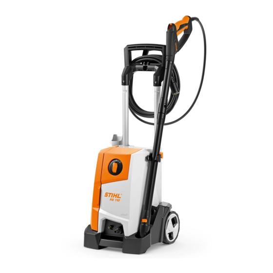 Stihl RE 110 Instruction Manual