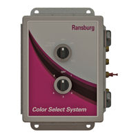 Carlisle Ransburg Color Select System CCV-6100 Service Manual