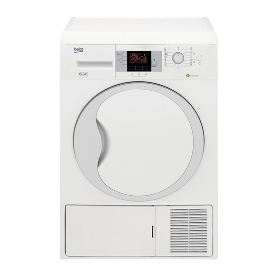 Beko DPU 8360 X Manuals