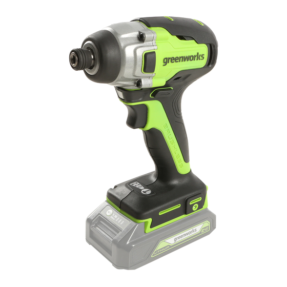 GreenWorks IS24L00 Operator's Manual