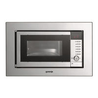 Gorenje BM2140X Owner's Manual
