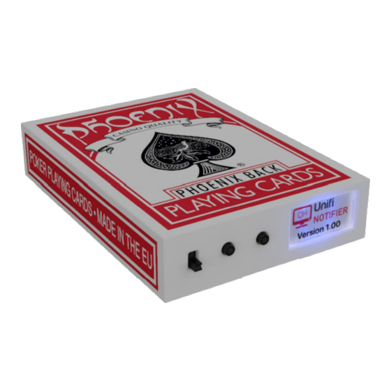 ILLUMINATI MAGIC Unifi NOTIFIER User Manual