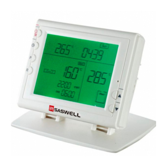 Saswell SAS908XWHB-7-RF(SL1) Thermostat Manuals