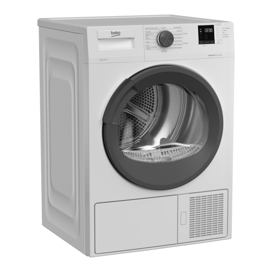 Beko DRXS827A User Manual