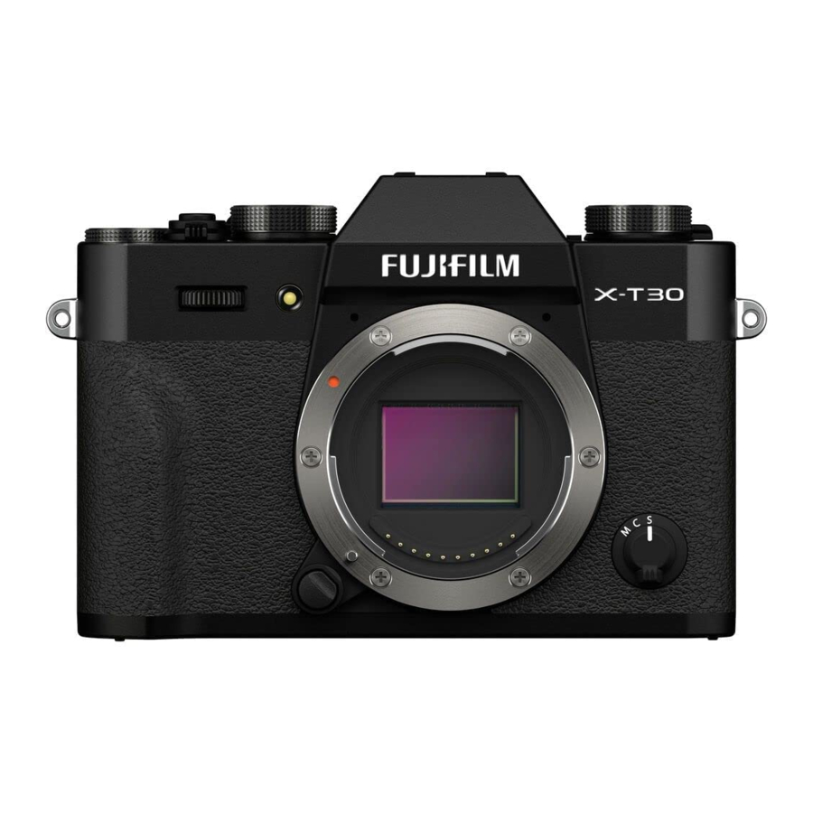 FujiFilm X-T30 II - Digital Camera Manual