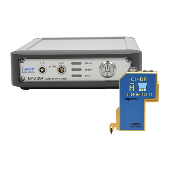 LANGER EMV-Technik ICI-DP Set Manuals