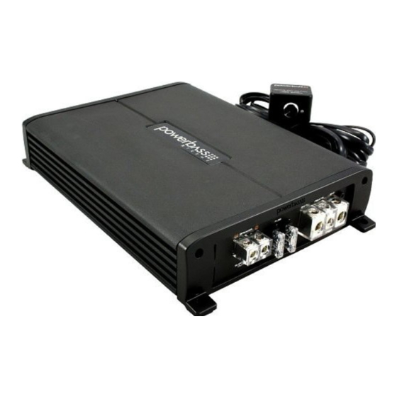 PowerBass XAX 500D Owner's Manual