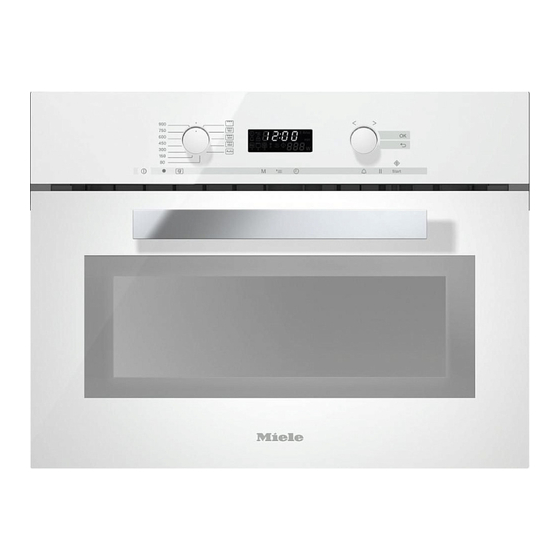 Miele TX2070 Operating Instructions Manual