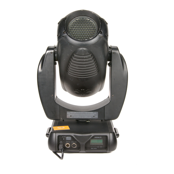 Vari Lite VL3000 Wash Service Manual