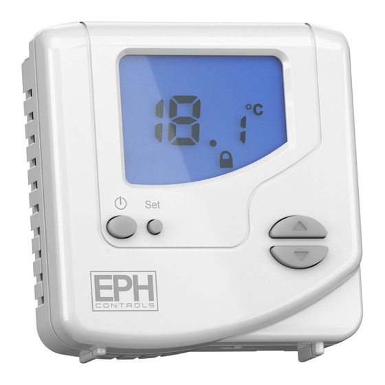 EPH Controls E 15402 Operating Instructions