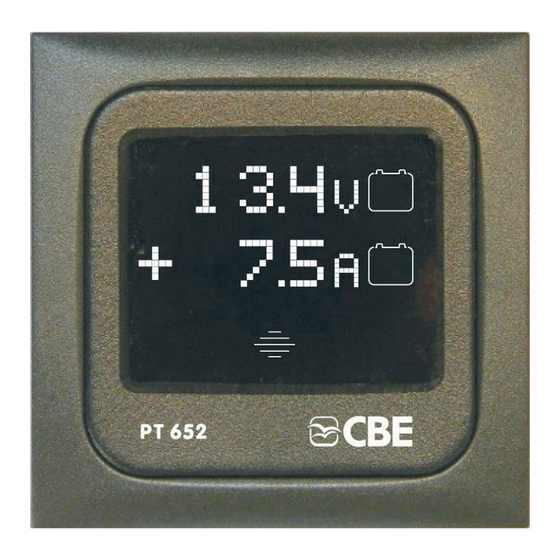 CBE PT652 User Manual