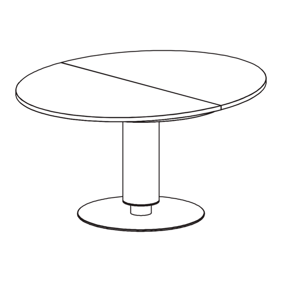 leolux Calbuco Assembly Instructions Manual