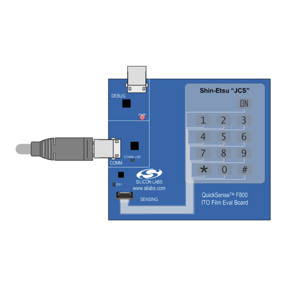 Silicon laboratories ITO Film-F800 Manuals | ManualsLib