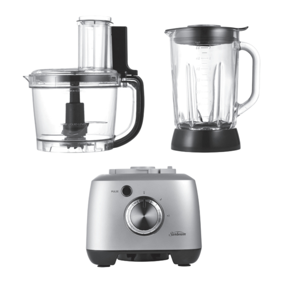 Sunbeam Multi Food Processor User Manual