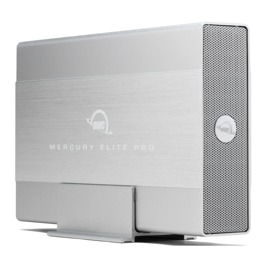 OWC MERCURY ELITE PRO Manual