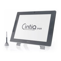 Wacom DTZ-2100D User Manual