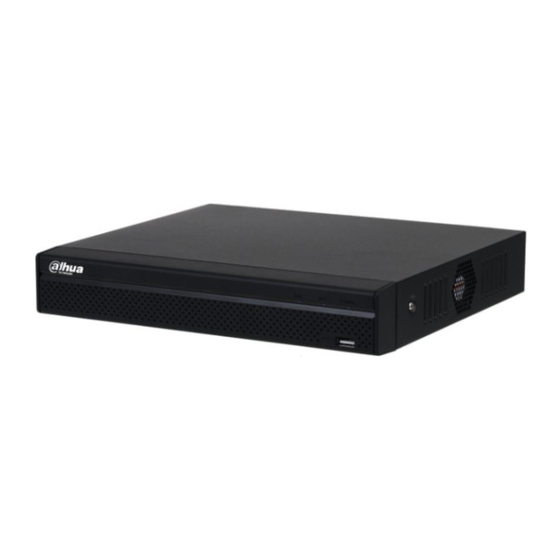 Dahua DHINVR4104HS-P-4KS2 Manuals