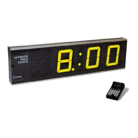 Colorado time systems Ultimate Pace Clock User Manual